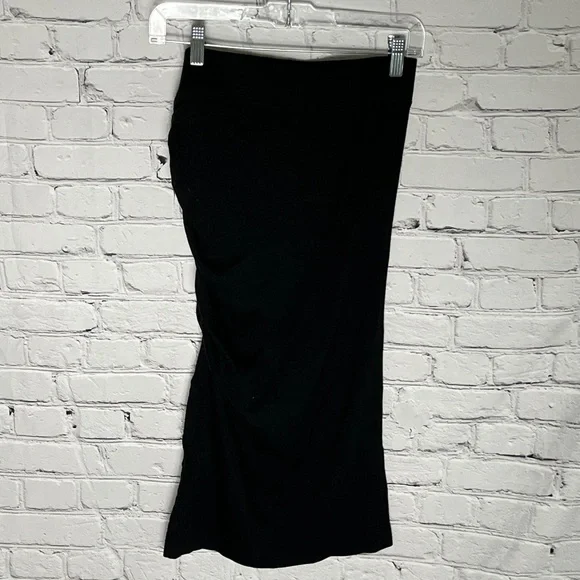 Michael Stars Marnie Skirt Classic Black Pencil Skirt - Picture 9 of 9